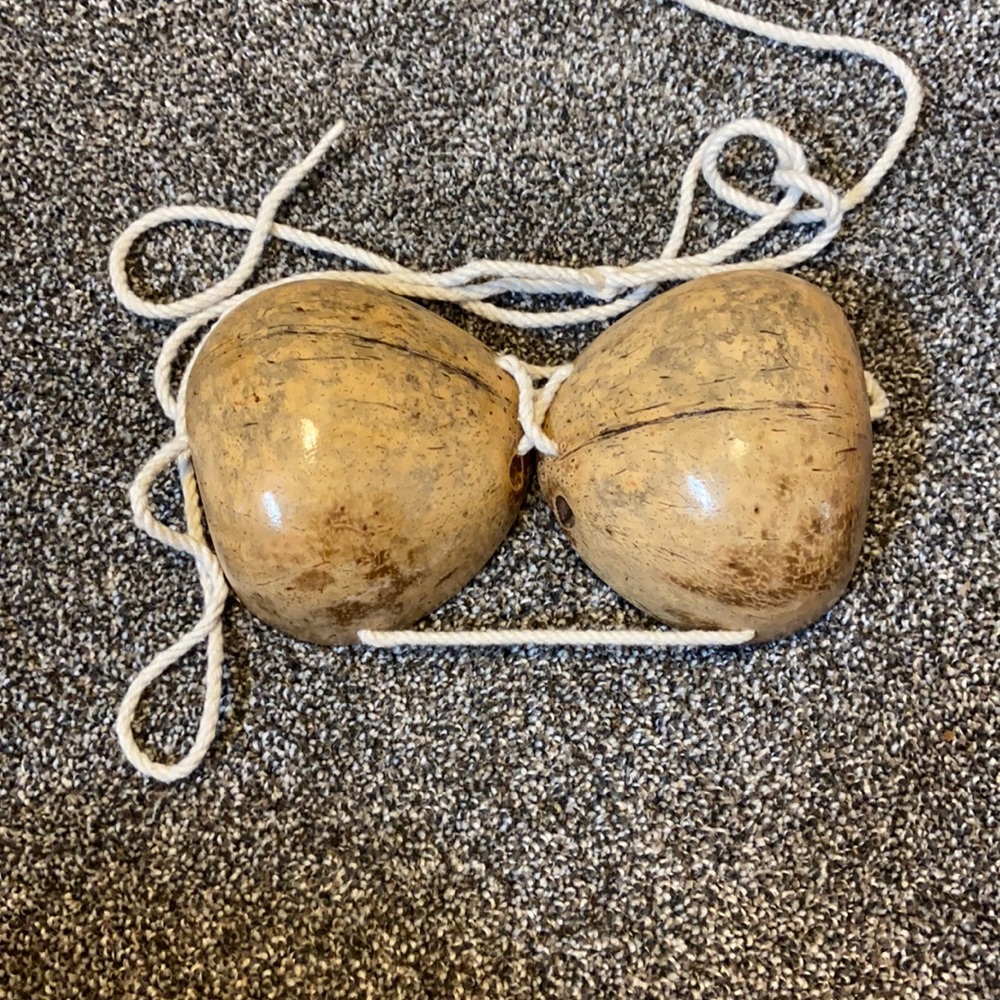 Coconut bra